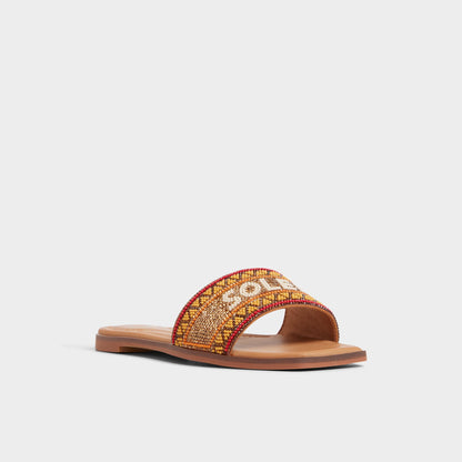 Seavacay Brown Multi Women's Flats -  Aldo Brown Multi