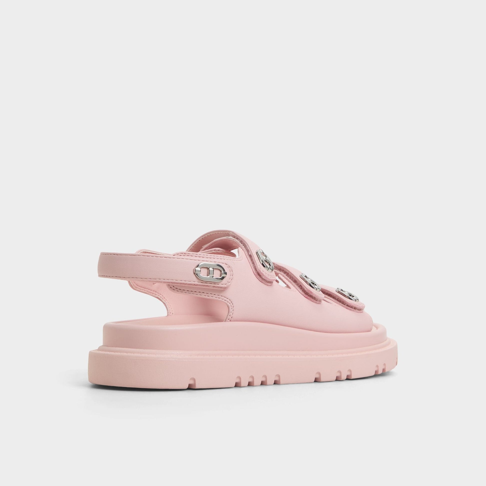 Halendar Light Pink Women's Footbed sandals - Footbed sandal, Footbed sandal Aldo Light Pink