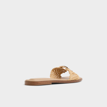 Tidella Natural Women's Flats - Slide sandal Aldo Natural
