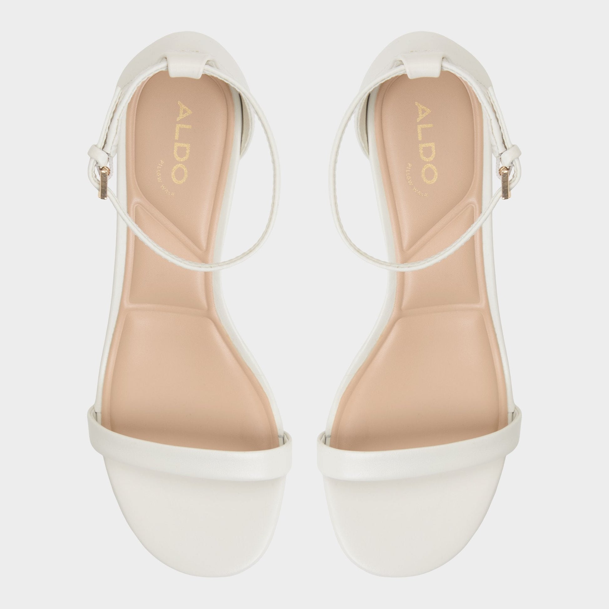 Calliope White/Bone Women's Block heels - Heeled sandal, Block heel Aldo White/Bone