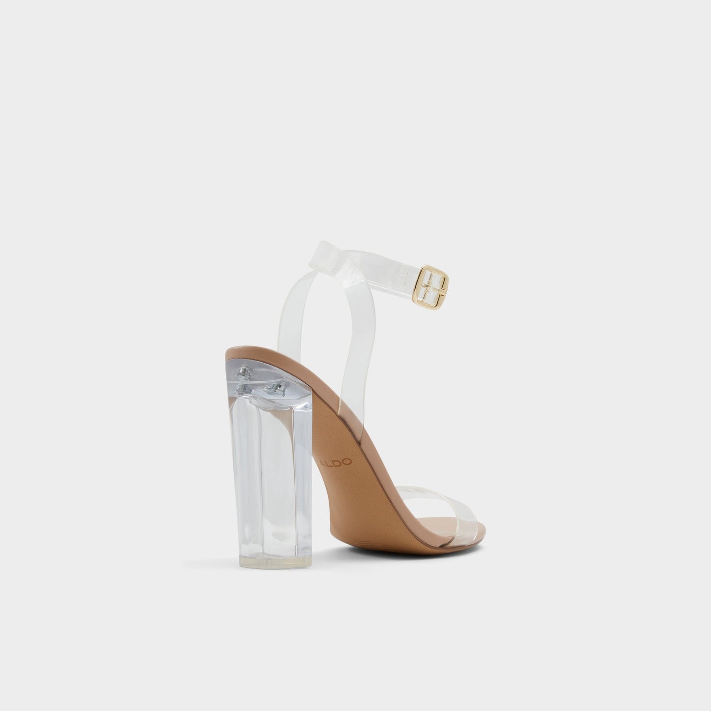 Aniwien Bone Women's Strappy sandals - Strappy heeled sandal, Block heel Aldo Bone