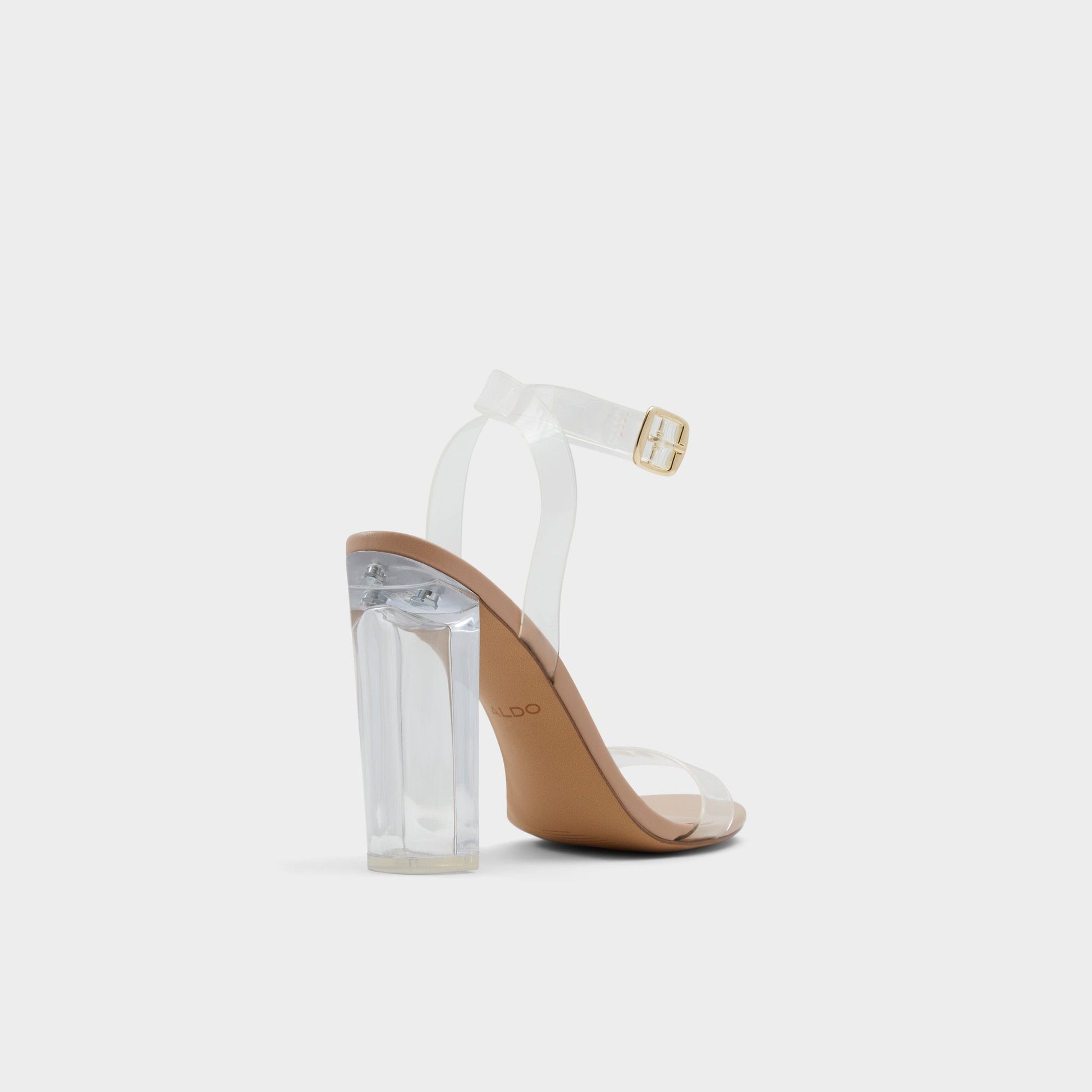 Aniwien Bone Women's Strappy sandals - Strappy heeled sandal, Block heel Aldo Bone