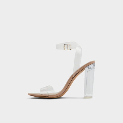 Aniwien Bone Women's Strappy sandals - Strappy heeled sandal, Block heel Aldo Bone