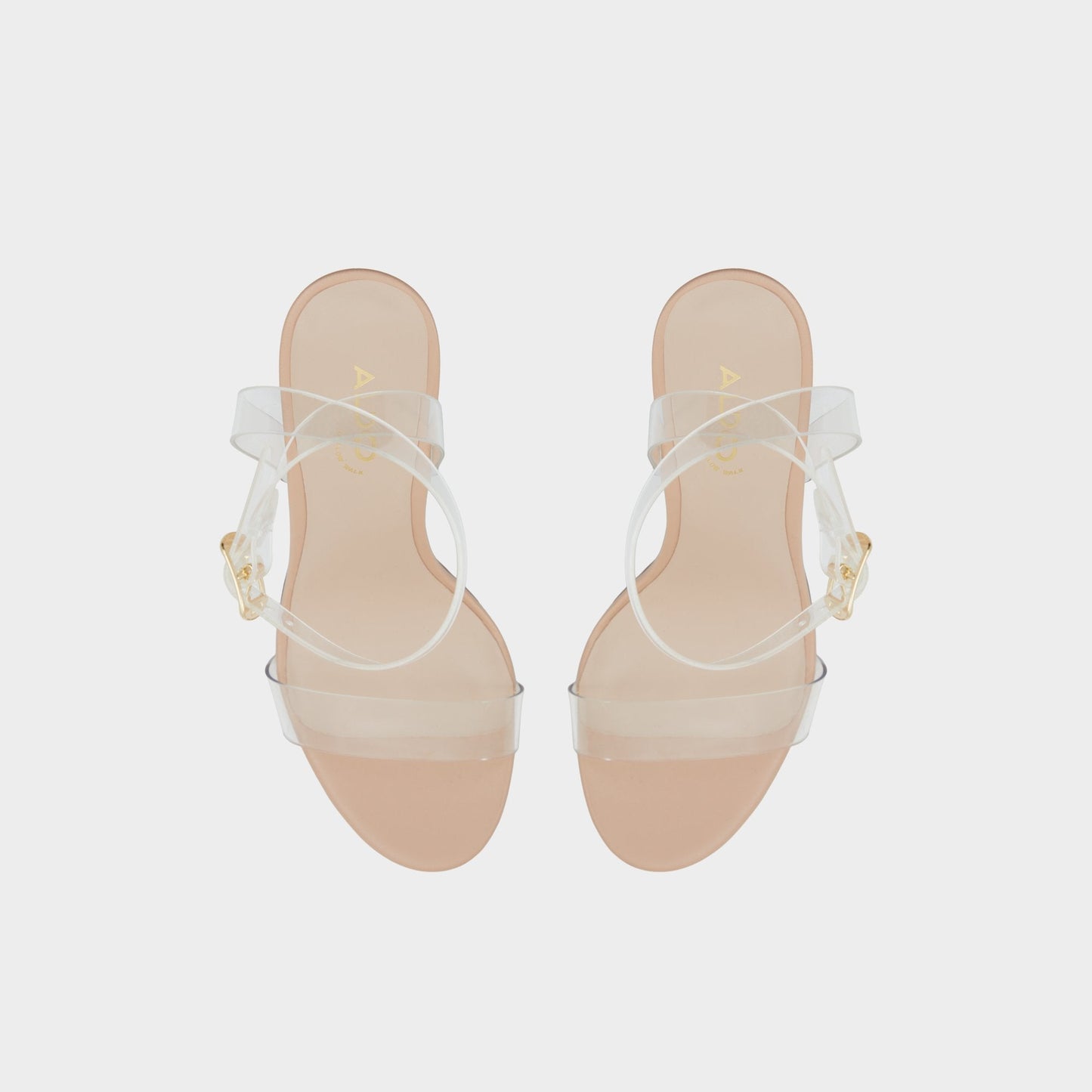 Aniwien Bone Women's Strappy sandals - Strappy heeled sandal, Block heel Aldo Bone