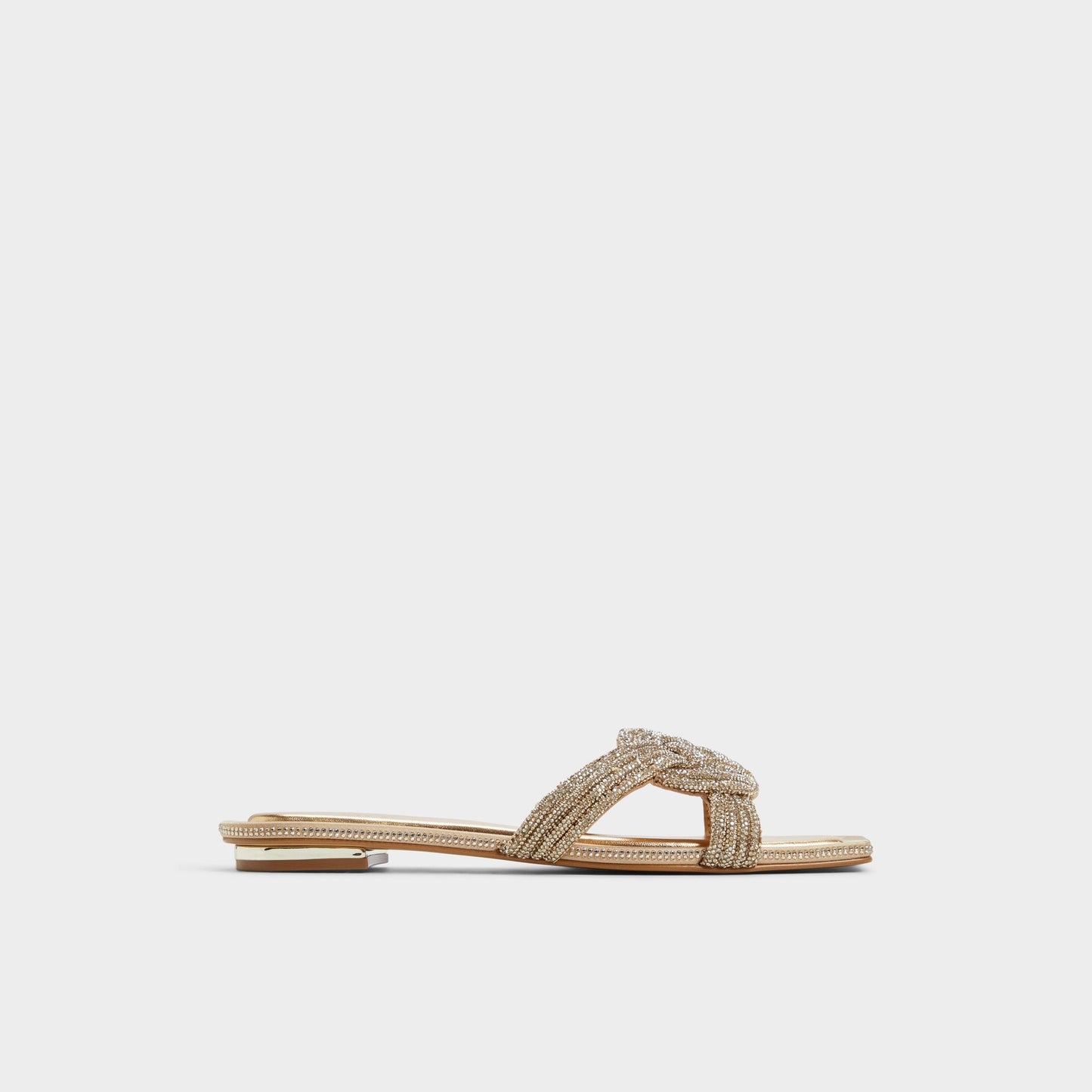 Karlina in Gold - Slide sandal Aldo Gold