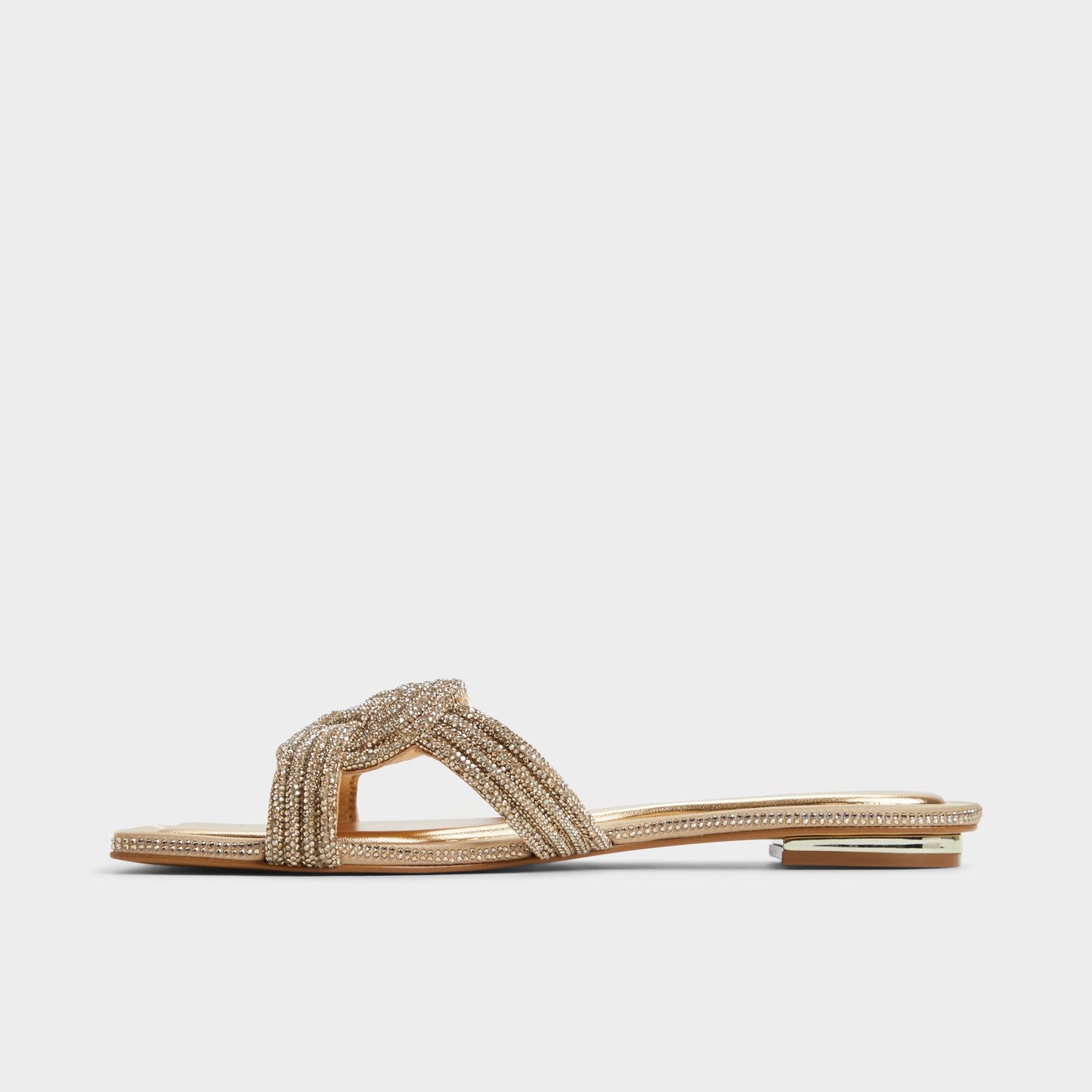 Karlina in Gold - Slide sandal Aldo Gold