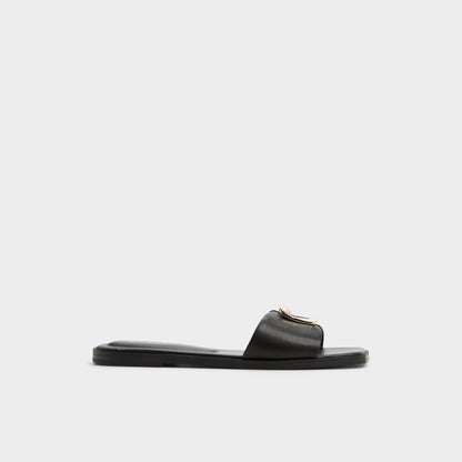 Tidella Black Women's Flats - Slide sandal Aldo Black