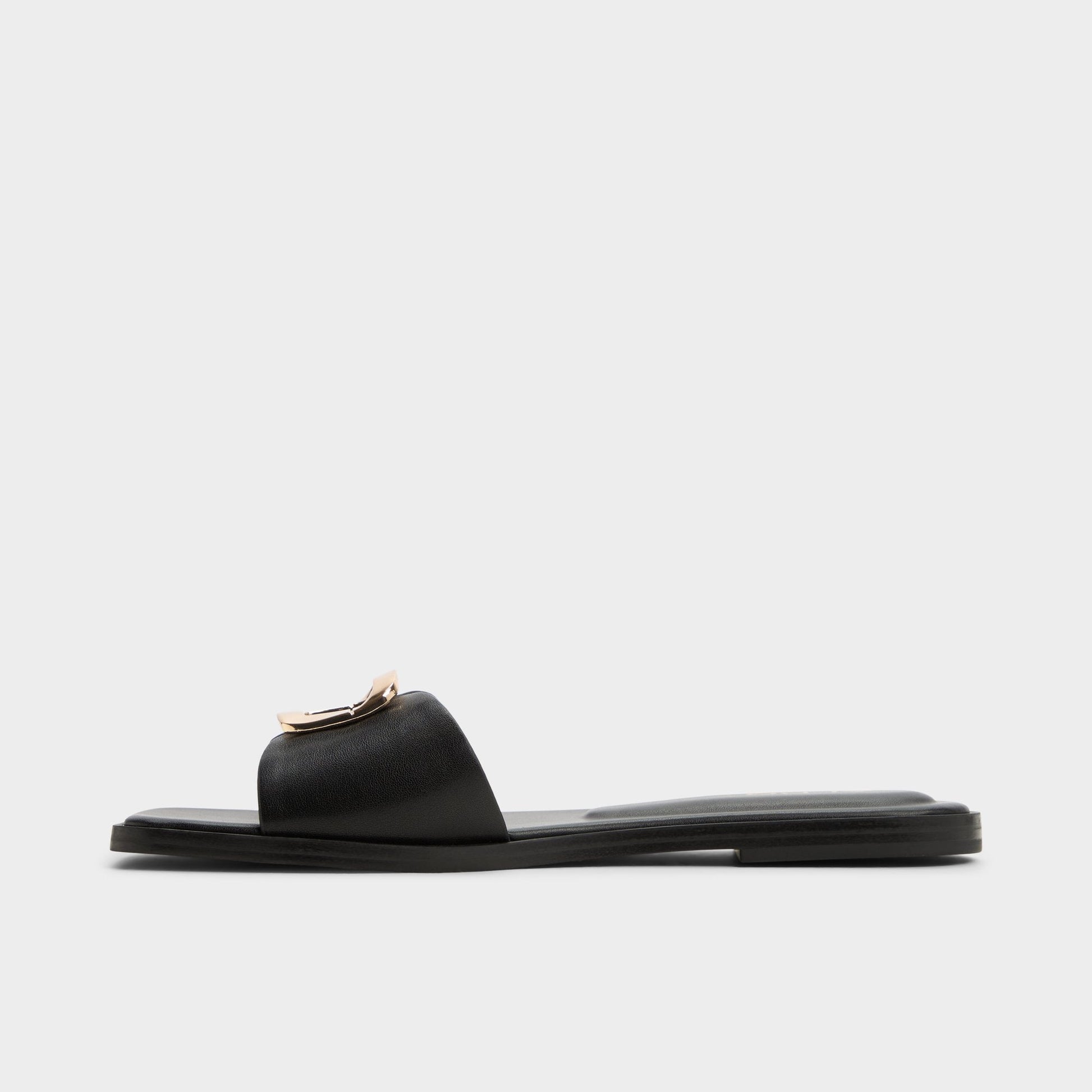 Tidella Black Women's Flats - Slide sandal Aldo Black