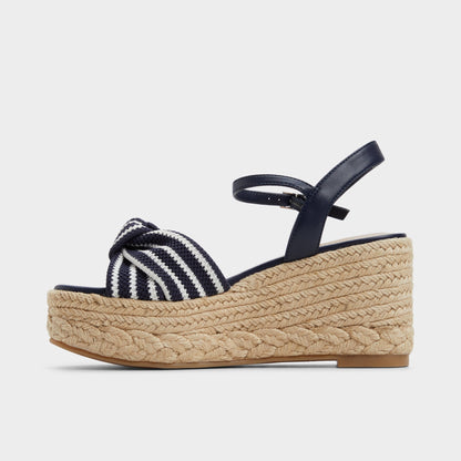 Annamarie Navy Women's Platform sandals - Wedge sandal Aldo Navy