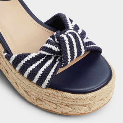 Annamarie Navy Women's Platform sandals - Wedge sandal Aldo Navy