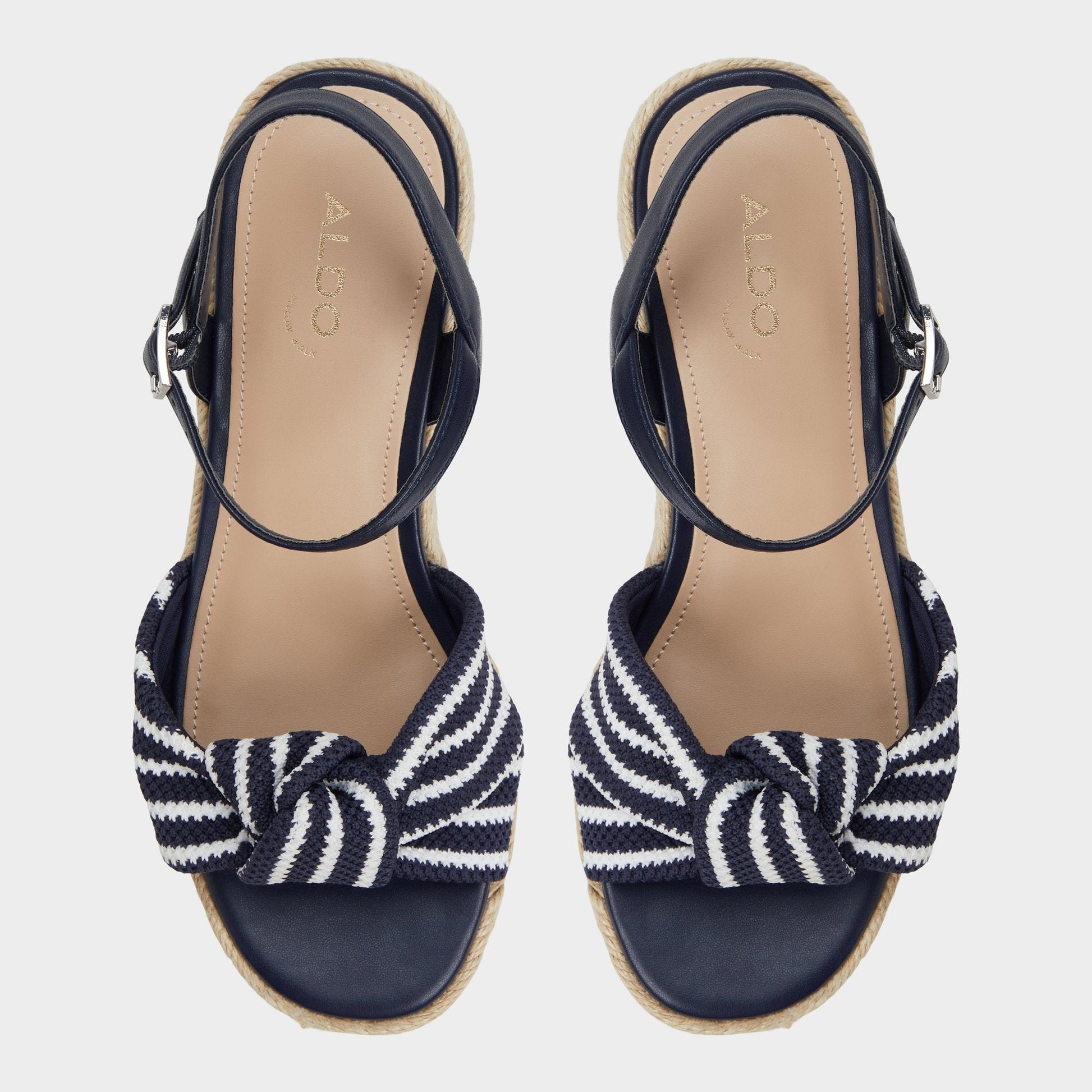 Annamarie Navy Women's Platform sandals - Wedge sandal Aldo Navy