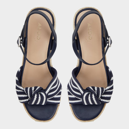 Annamarie Navy Women's Platform sandals - Wedge sandal Aldo Navy