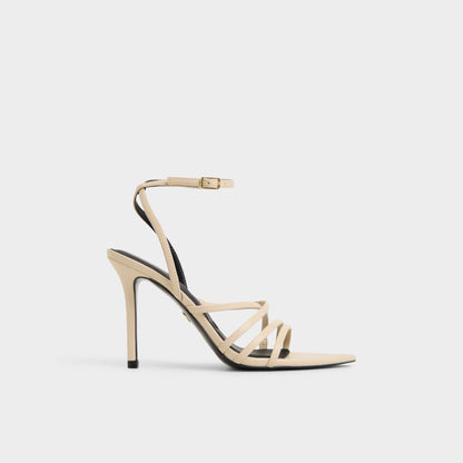 Solania Light Beige Women's Strappy sandals - Heeled sandal, Stiletto heel Aldo Light Beige