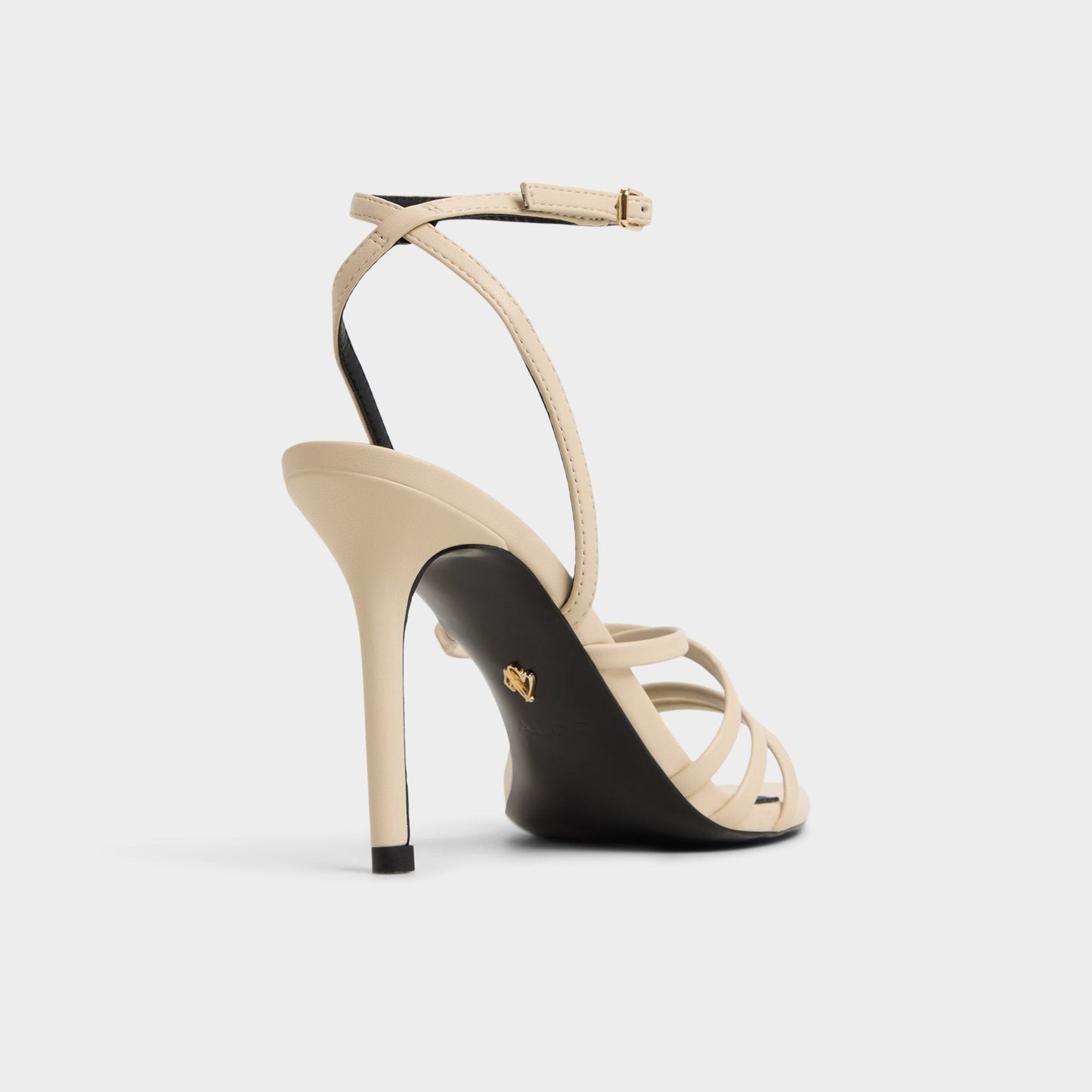 Solania Light Beige Women's Strappy sandals - Heeled sandal, Stiletto heel Aldo Light Beige