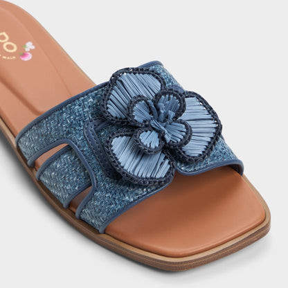 Seaflower Denim Women's Flats - Slide sandal Aldo Denim