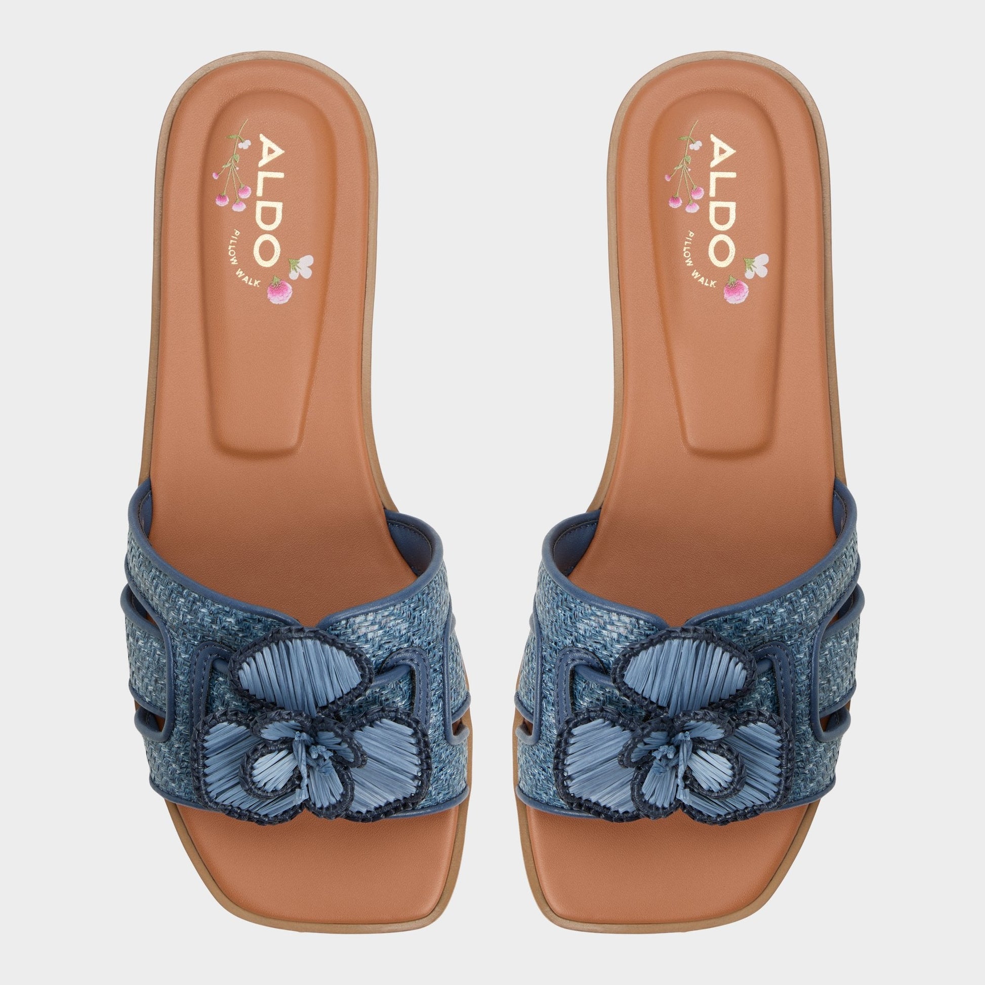 Seaflower Denim Women's Flats - Slide sandal Aldo Denim
