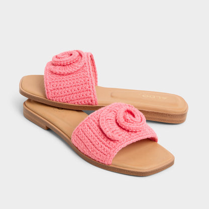 Sabbia Medium Pink Women's Flats - Slide sandal Aldo Medium Pink
