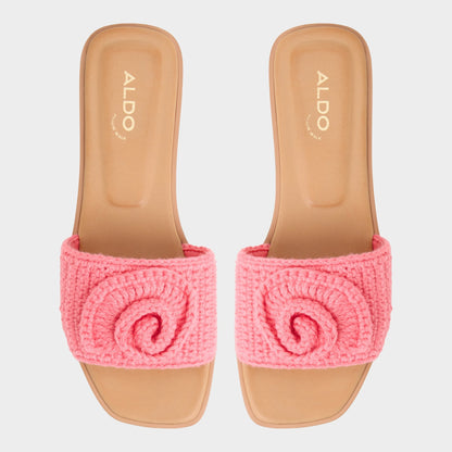 Sabbia Medium Pink Women's Flats - Slide sandal Aldo Medium Pink