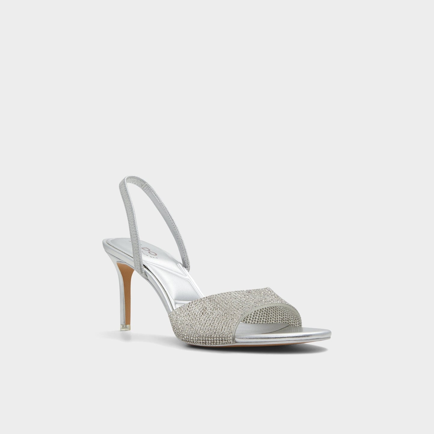 Aitana in Silver - Strappy heeled sandal, Stiletto heel Aldo Silver
