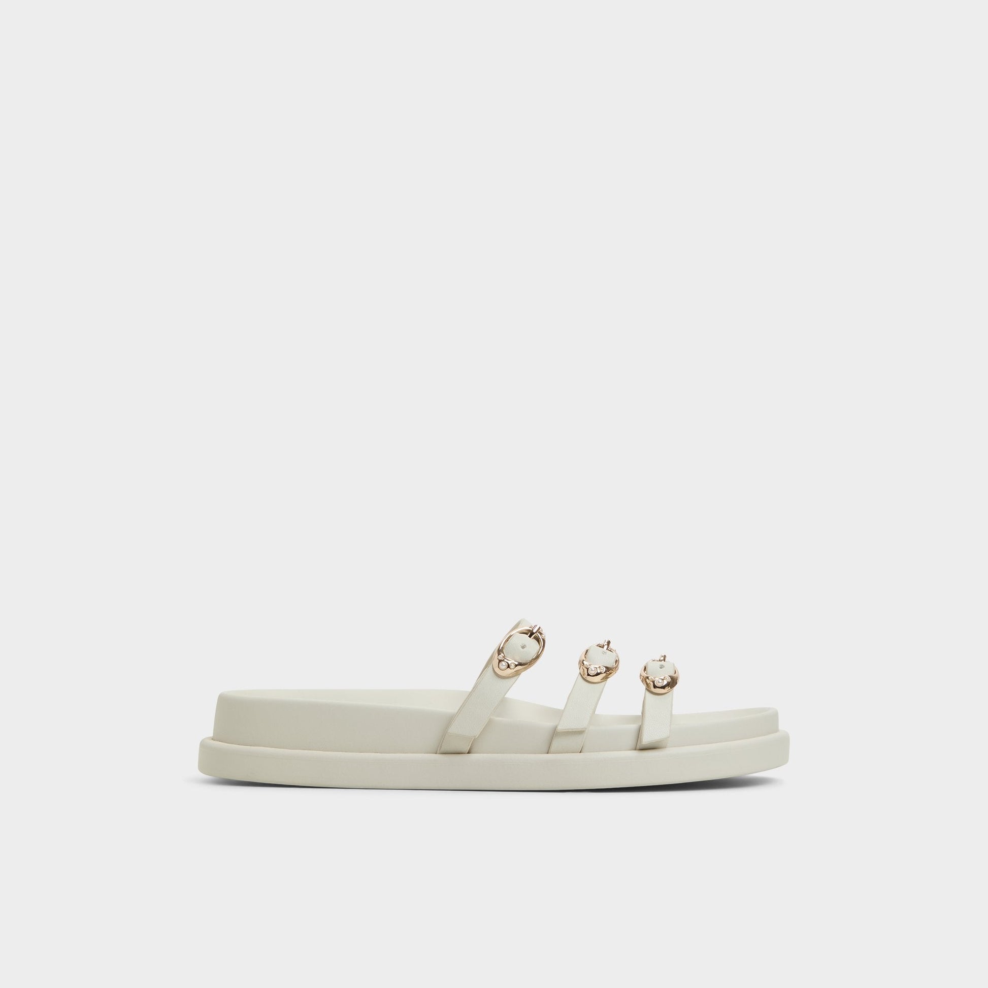 Zephyra White Women's Footbed sandals - Footbed sandal, Footbed sandal Aldo White