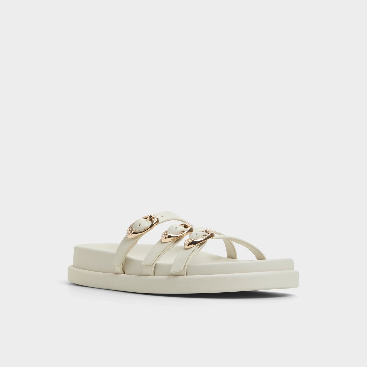 Zephyra White Women's Footbed sandals - Footbed sandal, Footbed sandal Aldo White
