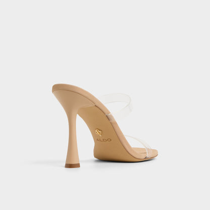 Evalina Medium Beige Women's Heeled sandals - Strappy heeled sandal, Stiletto heel Aldo Medium Beige