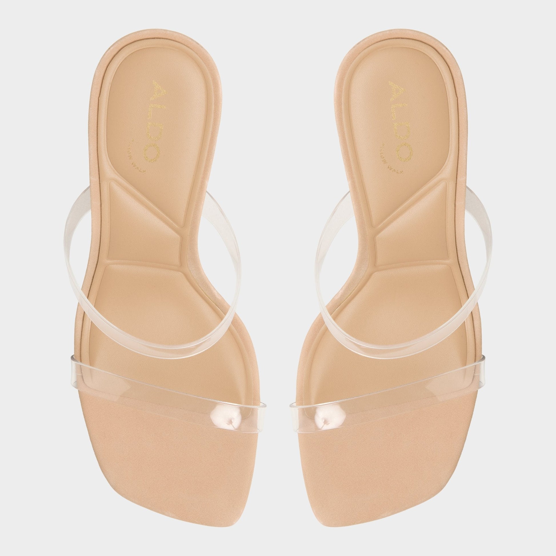 Evalina Medium Beige Women's Heeled sandals - Strappy heeled sandal, Stiletto heel Aldo Medium Beige