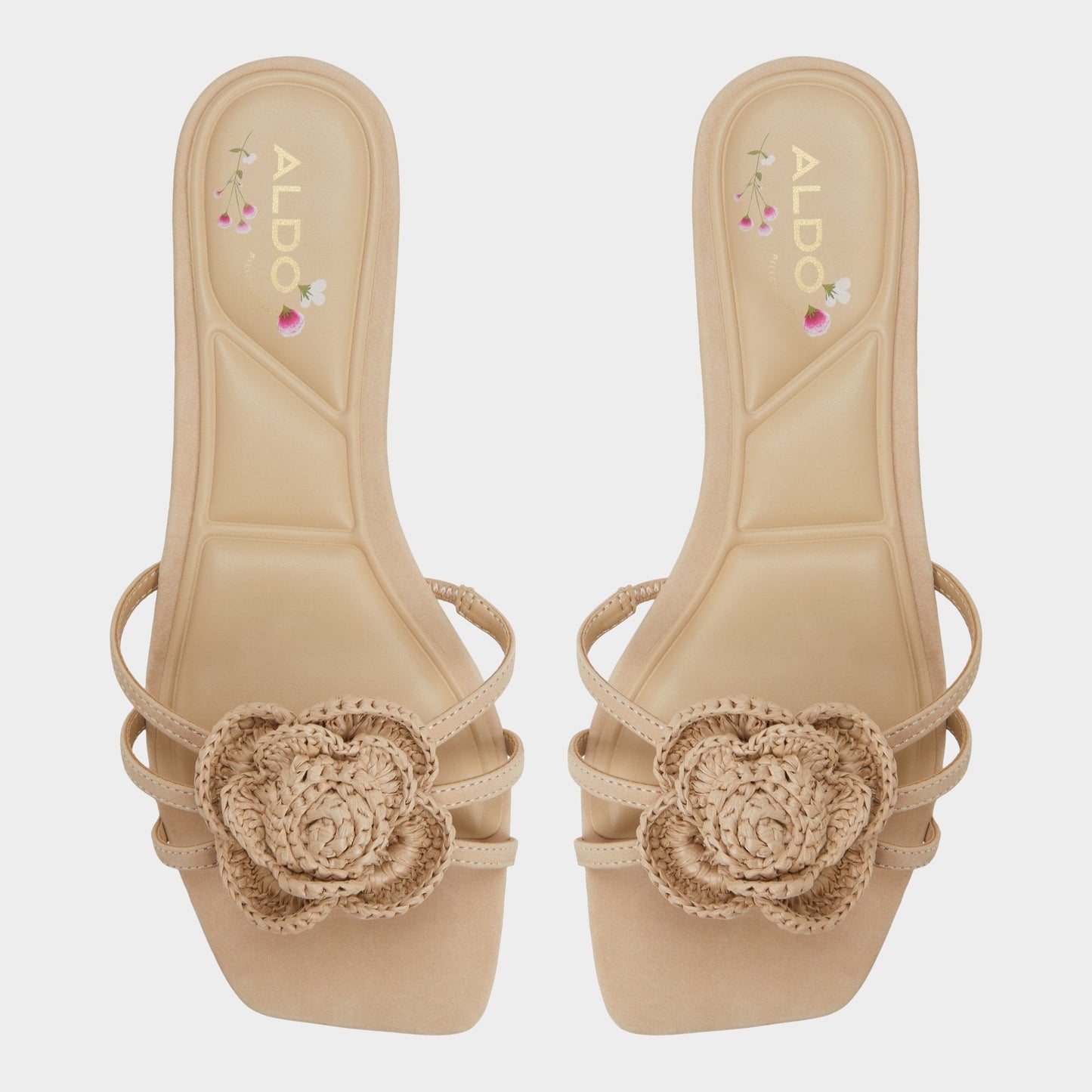 Wildbloom Sand Women's Travel essentials - Strappy flat sandal Aldo Sand