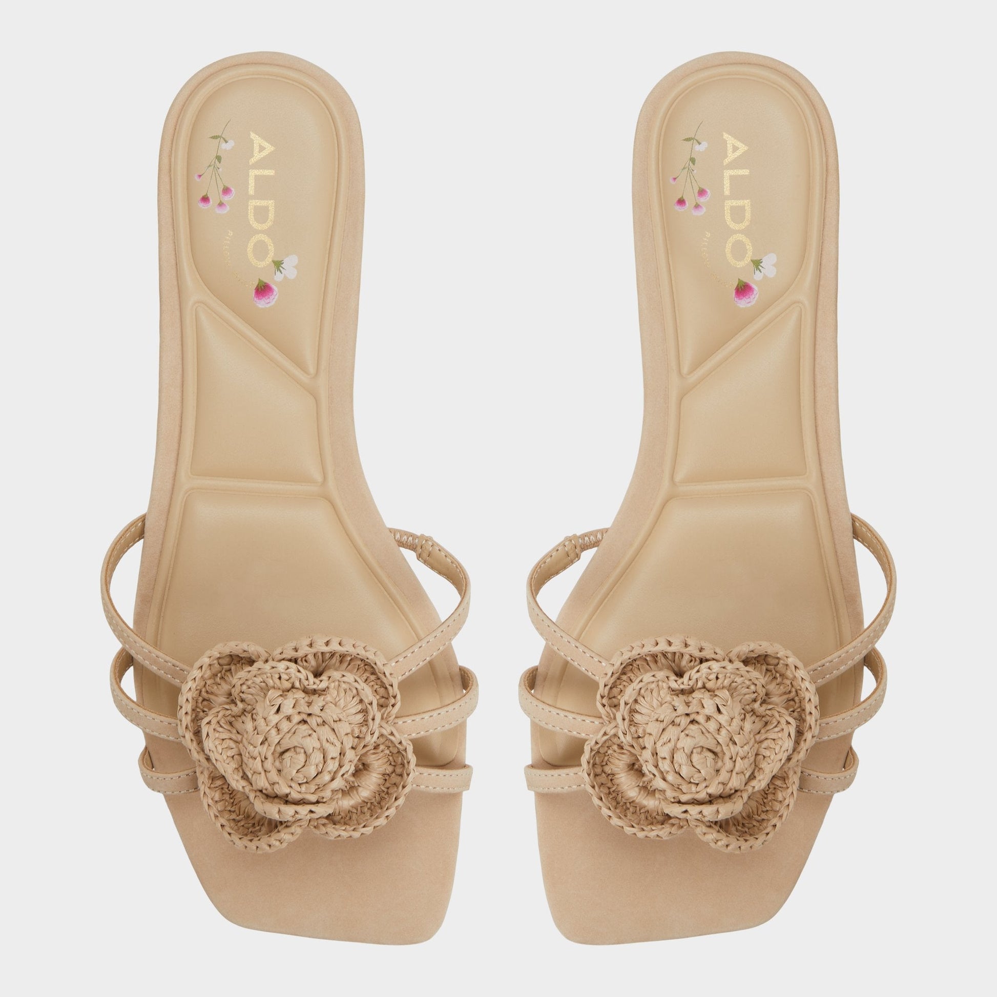 Wildbloom Sand Women's Travel essentials - Strappy flat sandal Aldo Sand