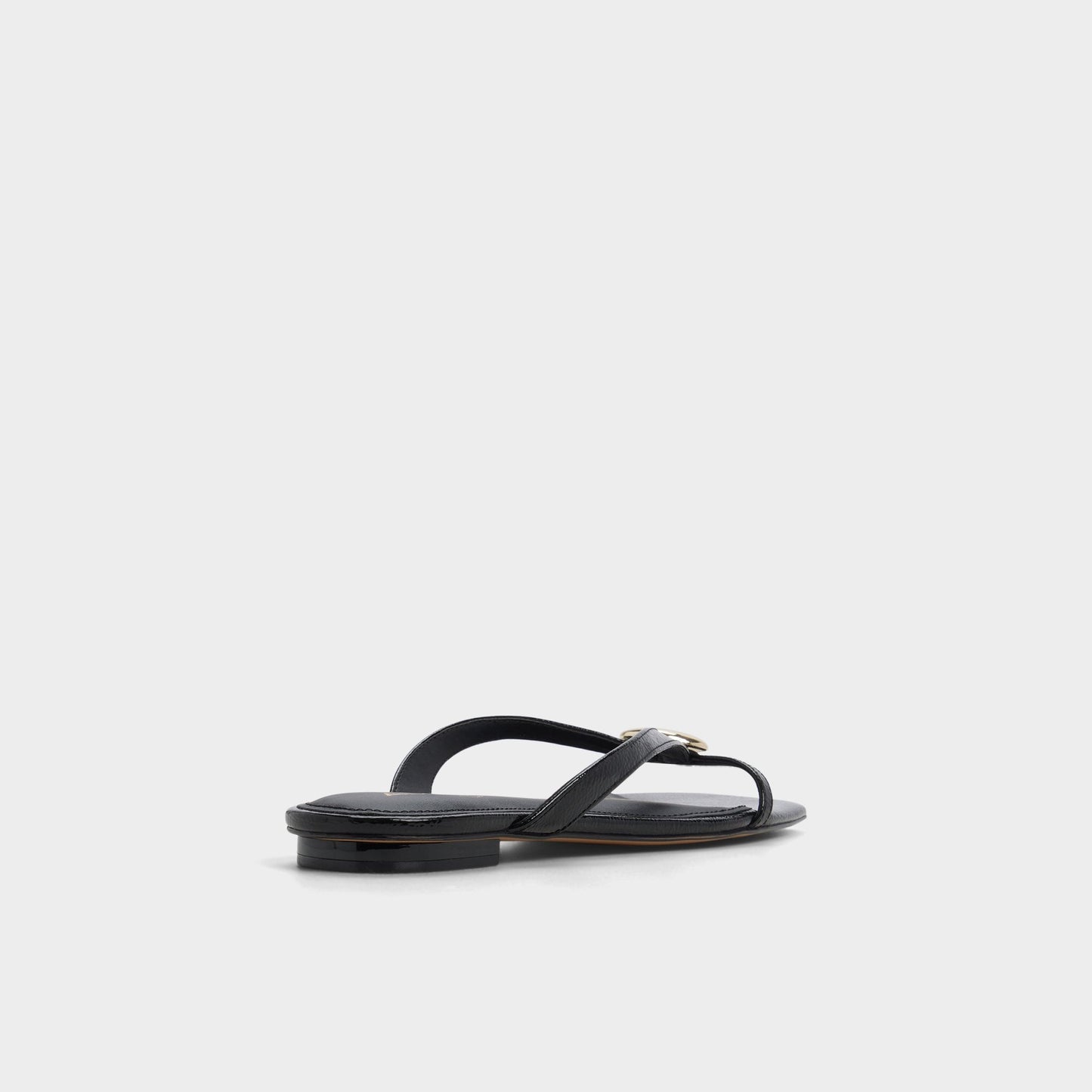 Iliria Black Women's Flats - Slide sandal Aldo Black