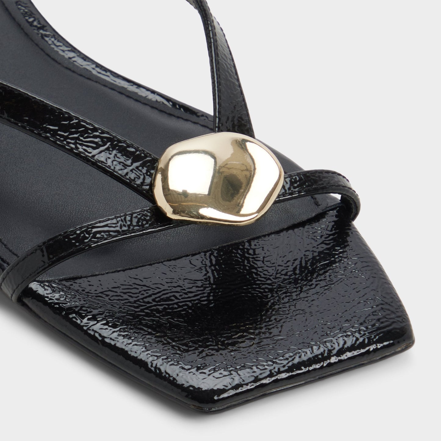 Iliria Black Women's Flats - Slide sandal Aldo Black