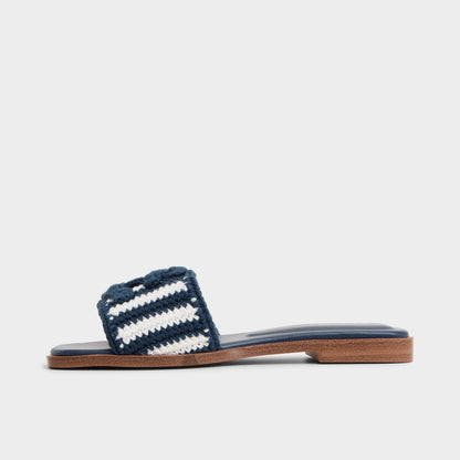 Sabbia Blue Combo Women's Flats - Slide sandal Aldo Blue Combo