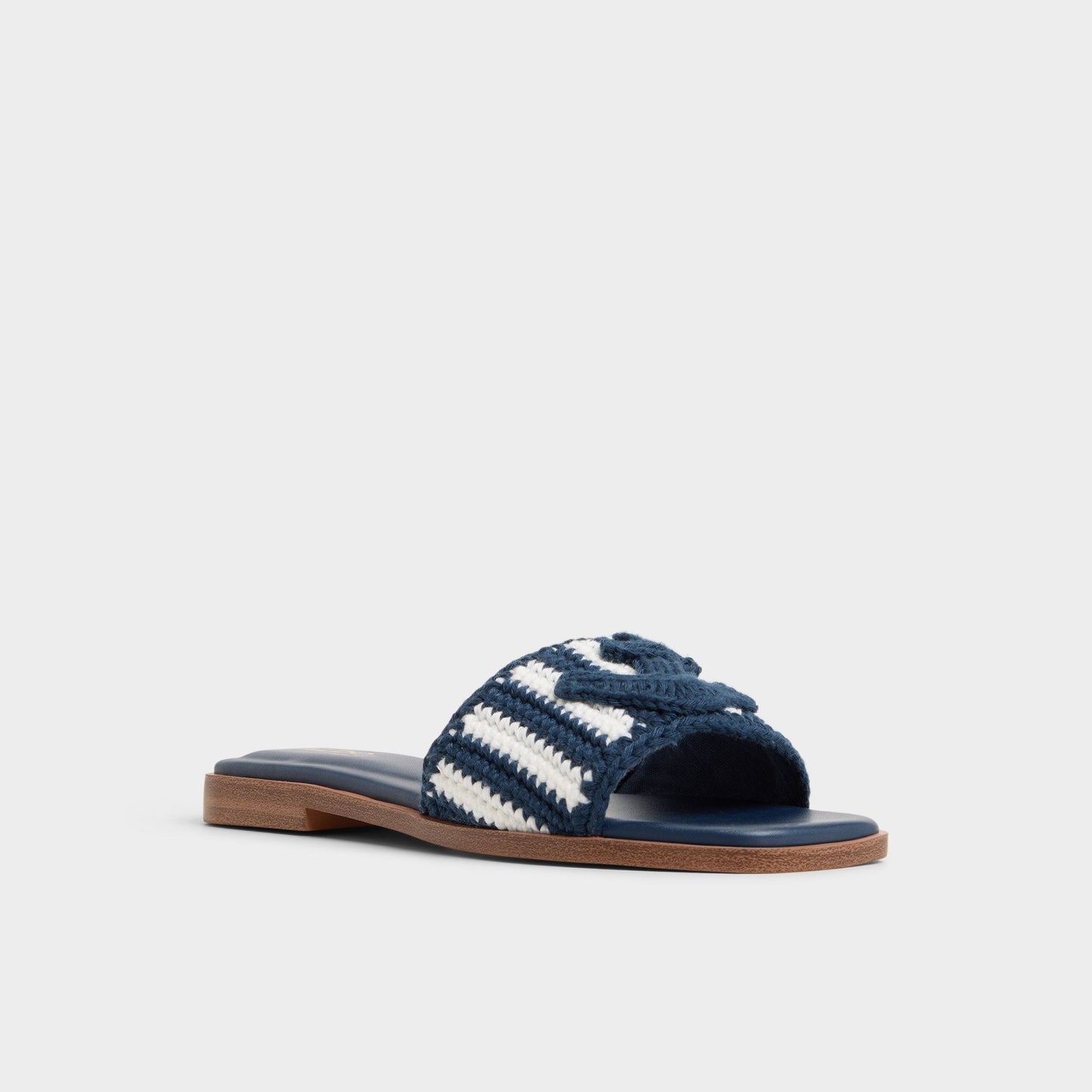 Sabbia Blue Combo Women's Flats - Slide sandal Aldo Blue Combo