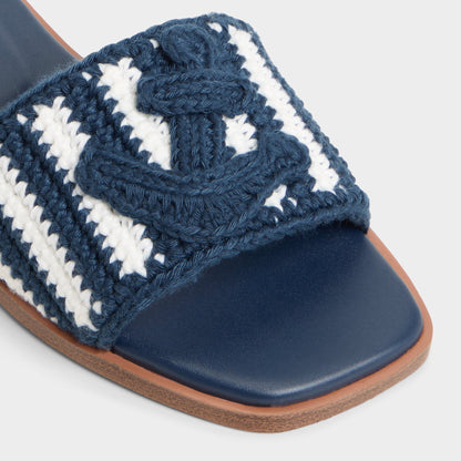 Sabbia Blue Combo Women's Flats - Slide sandal Aldo Blue Combo