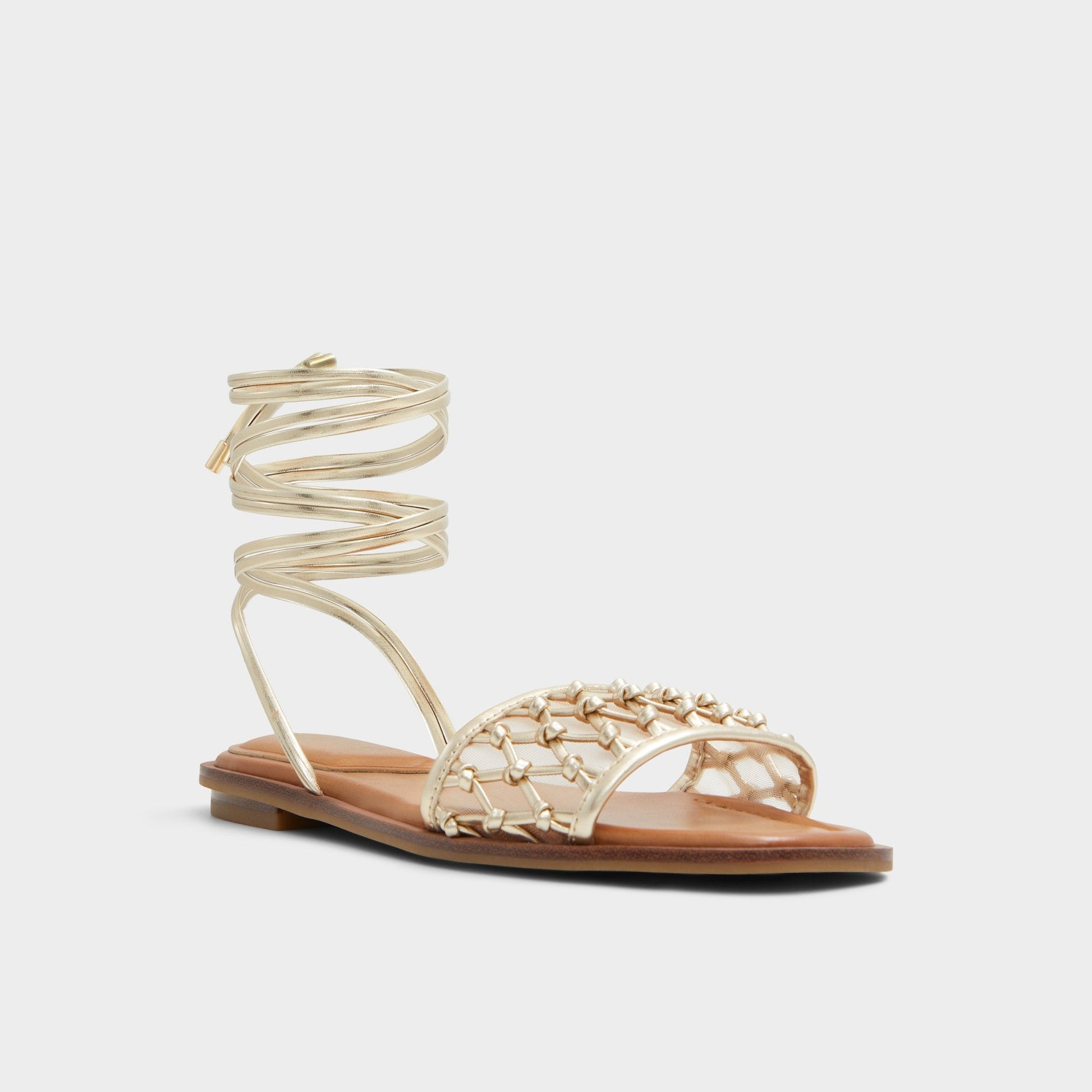 Seazen Gold Women's Flats - Flat sandal Aldo Gold