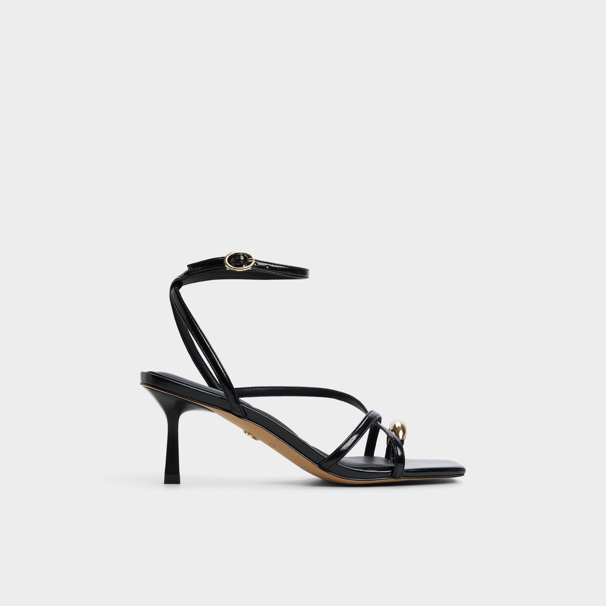 Elodiah Black Women's Travel essentials - Strappy heeled sandal, Stiletto heel Aldo Black