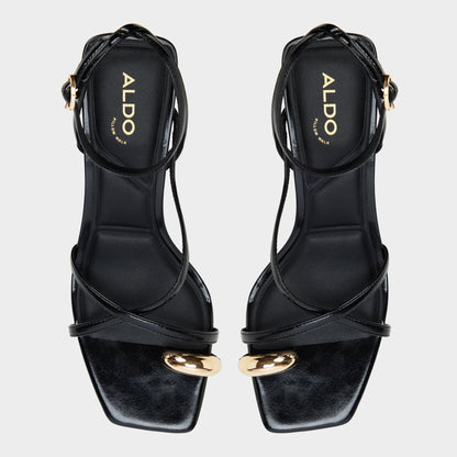 Elodiah Black Women's Travel essentials - Strappy heeled sandal, Stiletto heel Aldo Black