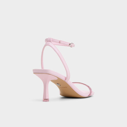 Kirri Light Pink Women's Strappy sandals - Strappy heeled sandal Aldo Light Pink
