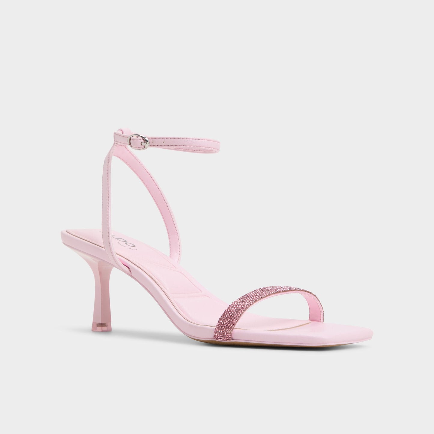 Kirri Light Pink Women's Strappy sandals - Strappy heeled sandal Aldo Light Pink
