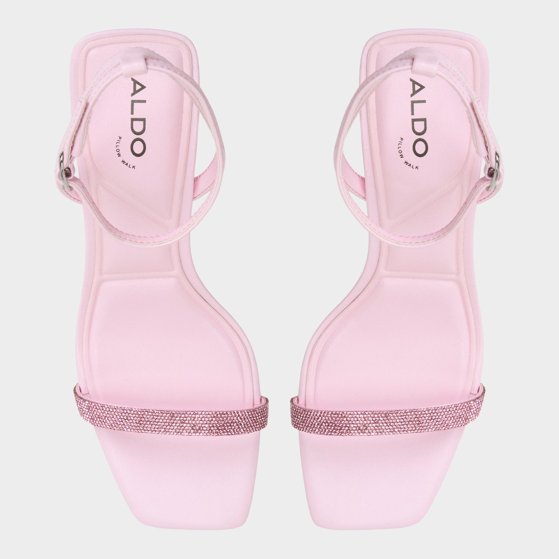 Kirri Light Pink Women's Strappy sandals - Strappy heeled sandal Aldo Light Pink
