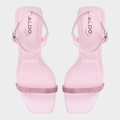 Kirri Light Pink Women's Strappy sandals - Strappy heeled sandal Aldo Light Pink