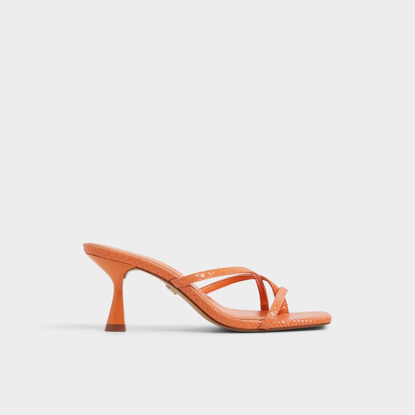 Calypsa Medium Orange Women's Heeled mules - Strappy heeled sandal Aldo Medium Orange