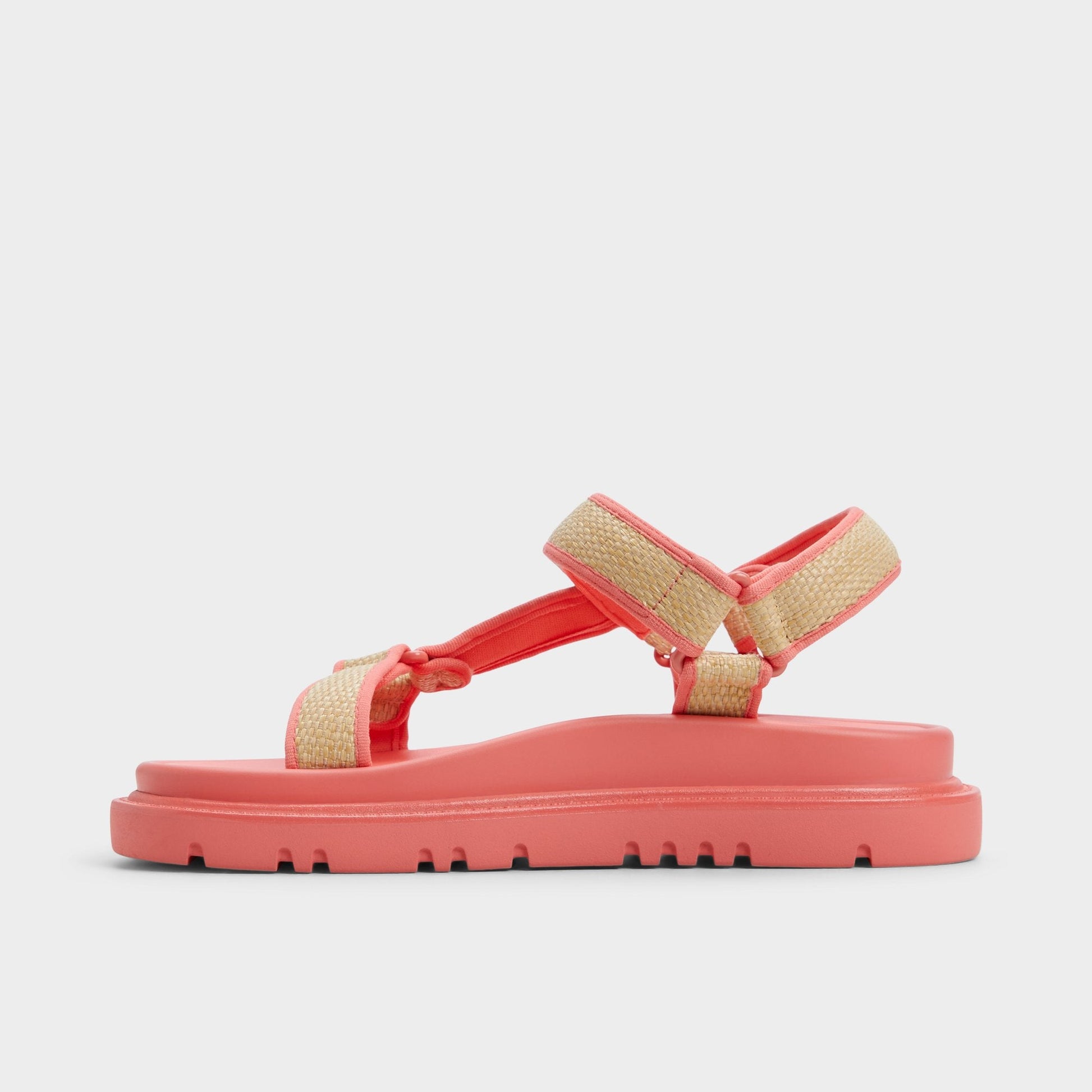 Oceana Coral Women's Footbed sandals - Footbed sandal Aldo Coral