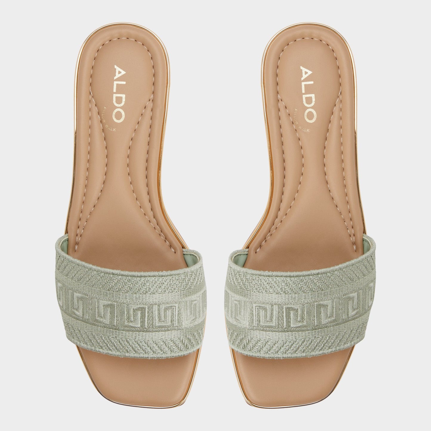 Oceania Other Green Women's Flats - Slide sandal Aldo Other Green