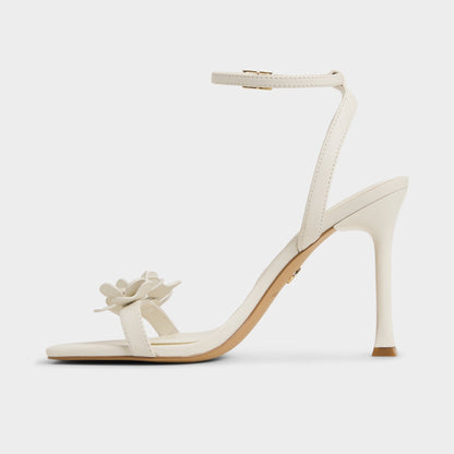 Daisylily White/Bone Women's Heeled sandals - Strappy heeled sandal, Stiletto heel Aldo White/bone