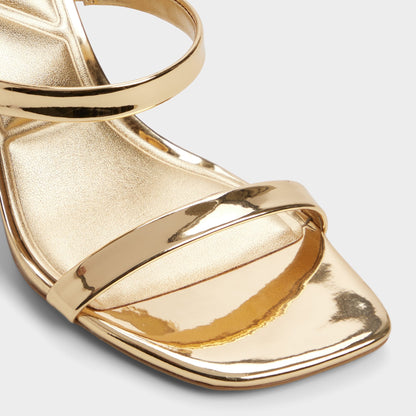 Evalyn in Gold - Strappy heeled sandal, Stiletto heel Aldo Gold