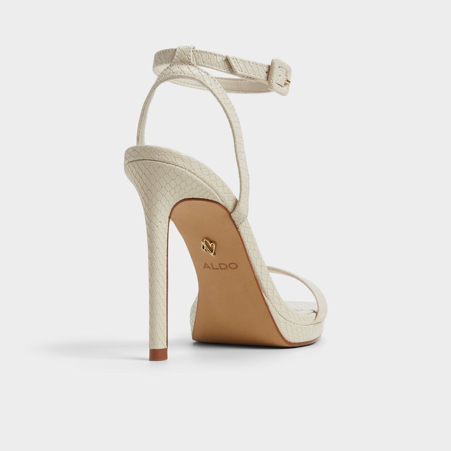 Kaathy Light Brown Women's Strappy Heels - Strappy heeled sandal Aldo Light Brown