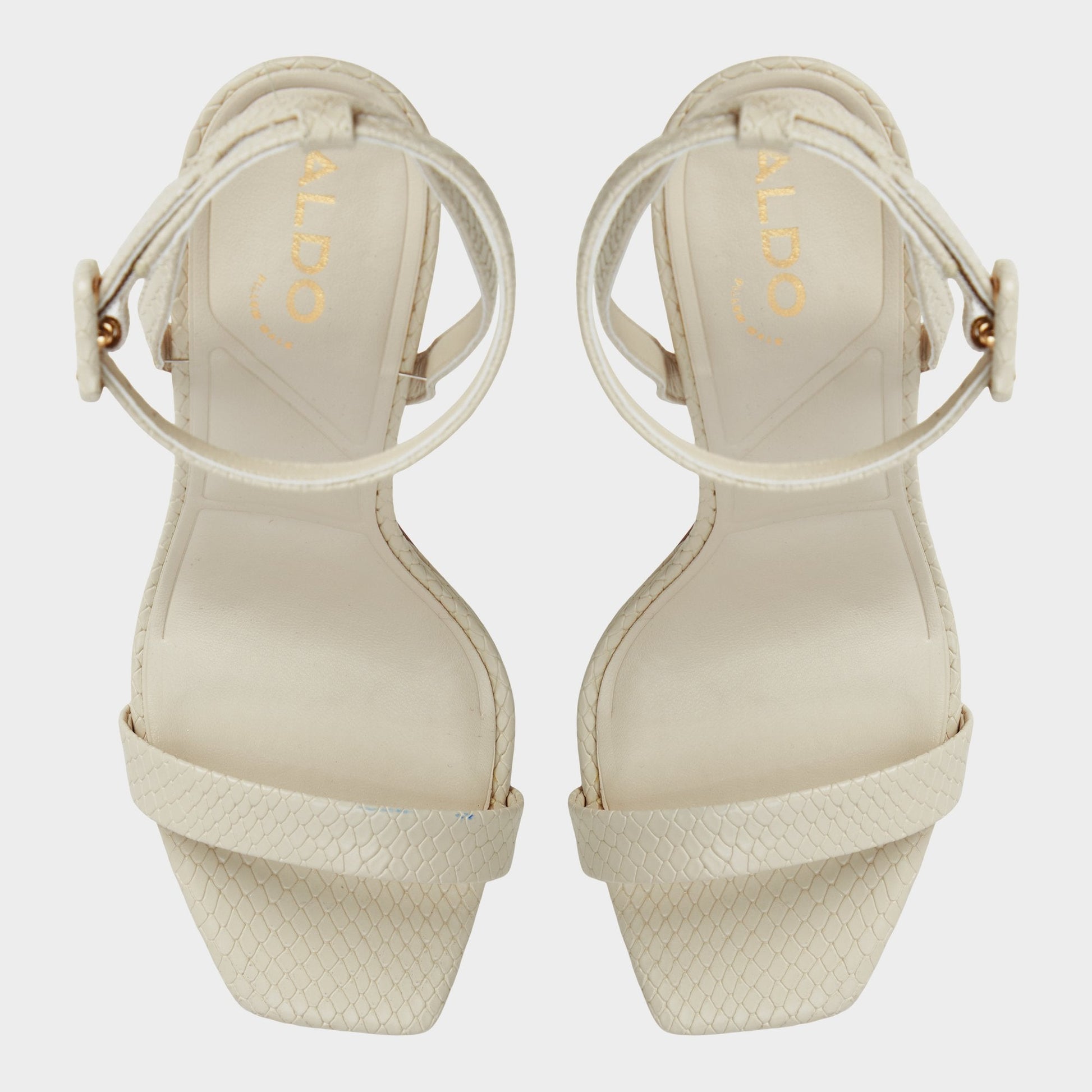 Kaathy Light Brown Women's Strappy Heels - Strappy heeled sandal Aldo Light Brown
