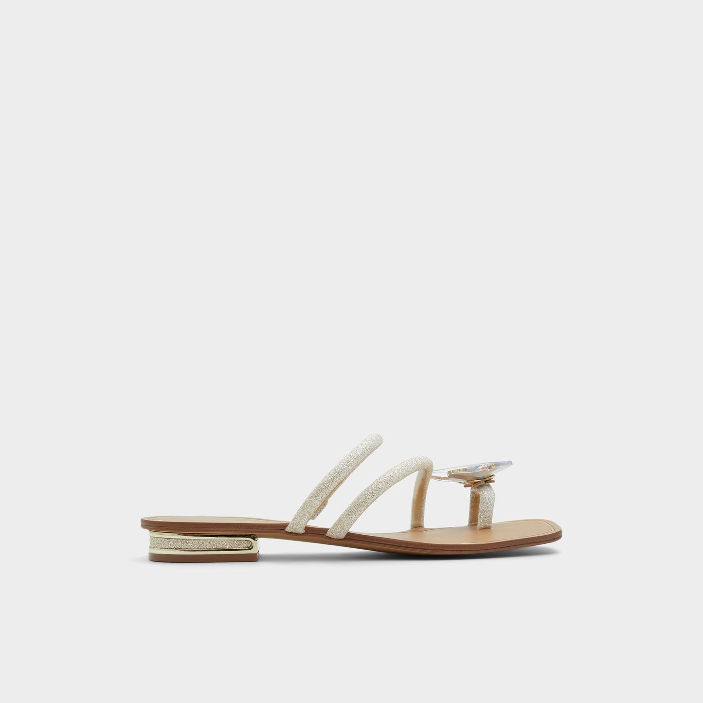 Garberia Silver Women's Flats - Flip flop Aldo Silver