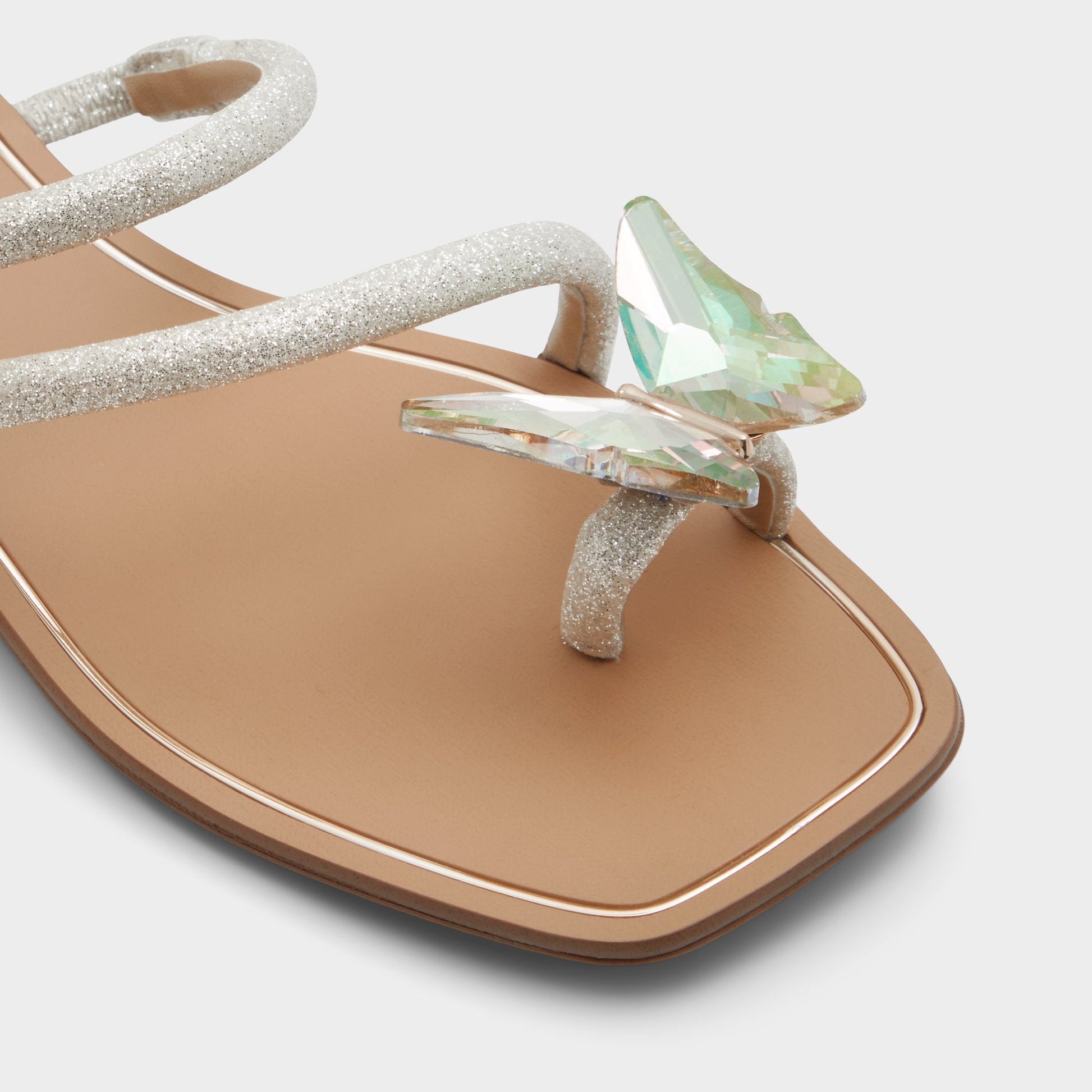 Garberia Silver Women's Flats - Flip flop Aldo Silver